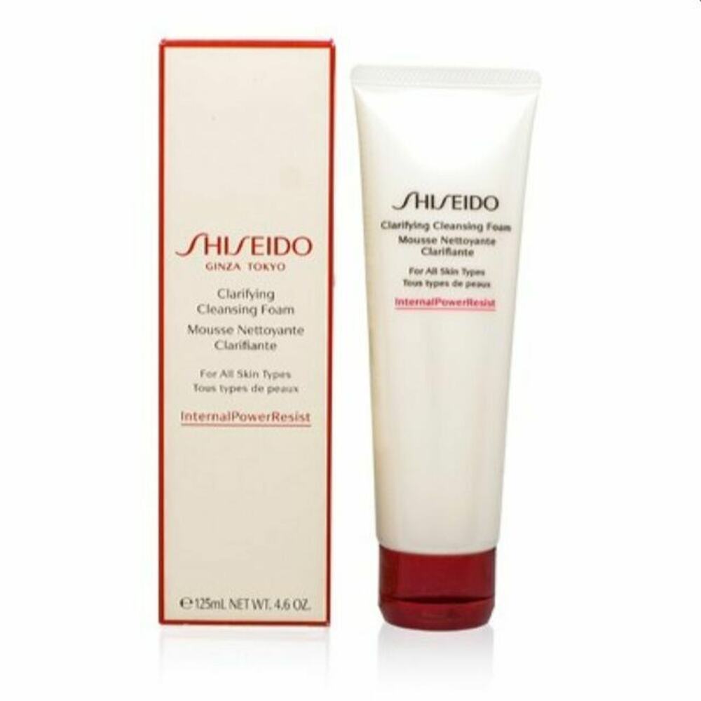 Shiseido Clarifying Cleansing Foam for All Skin Types 4.6 oz / 125ml NEW In BOX